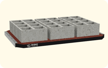 Pallets for Concrete Block Machine