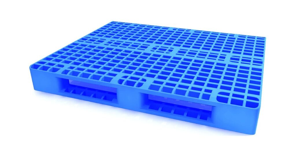 Plastic pallets for block making machine