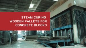 Steam Curing Wooden Pallet for Concrete Blocks