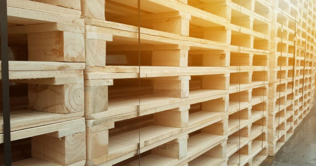 softwood pallets for block making machine