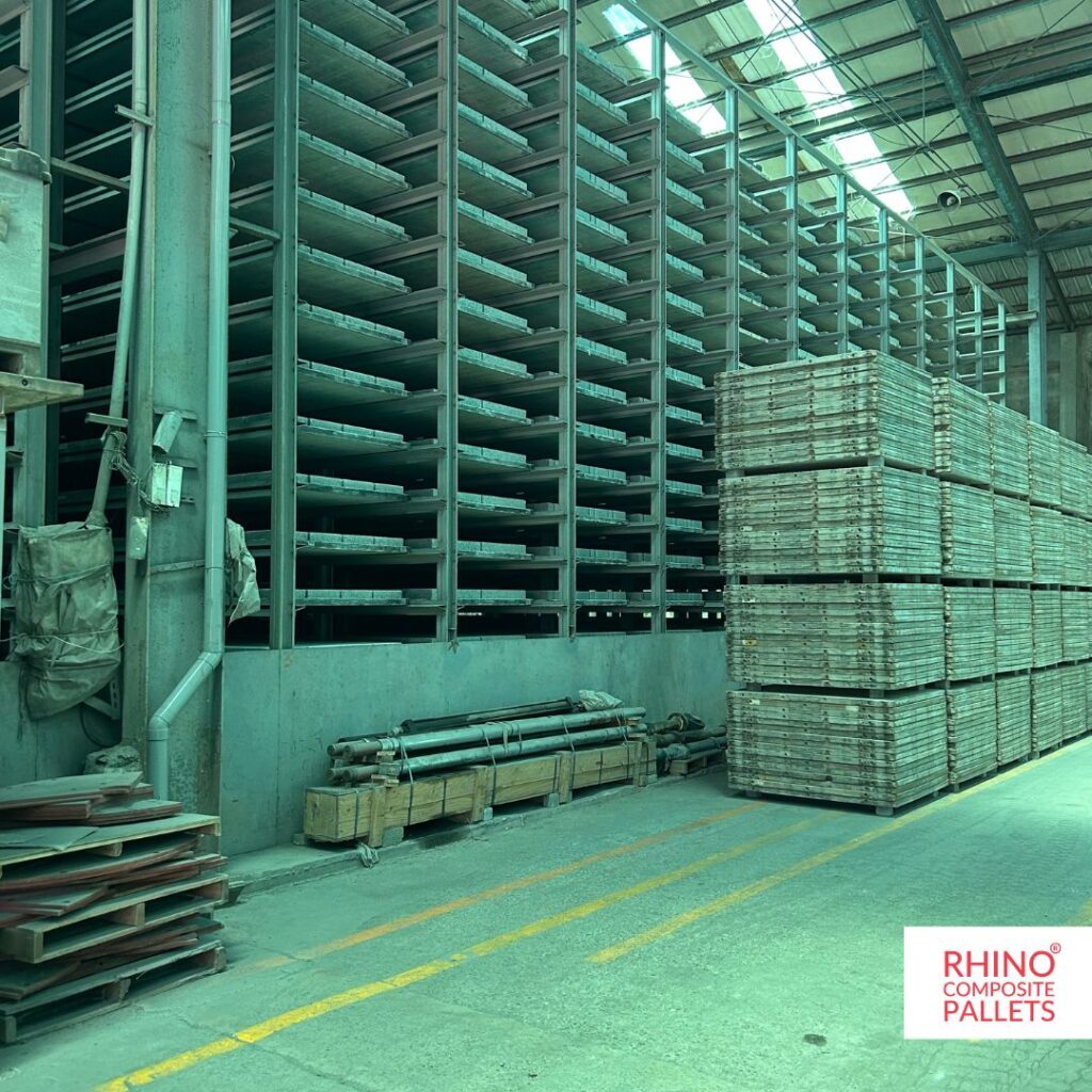 pallets for Concrete Block production