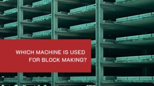 Fully automatic concrete block making machine used for manufacturing concrete blocks
