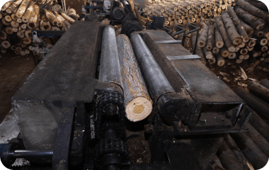 Densified hardwood core RHINO pallet for concrete production