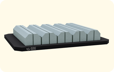 RHINO production pallet for concrete block machines including HESS and Masa