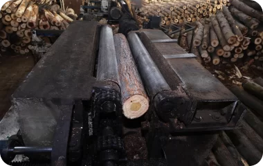 Densified Hardwood Wood Pallet Manufacturing Process